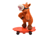 CABALLITO que se mueve en skate de 27 cm de altura (Código: 19716)