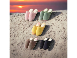Pantuflas en varios colores talles del 36 al 45 (van talles surtidos) (Código: S-7)