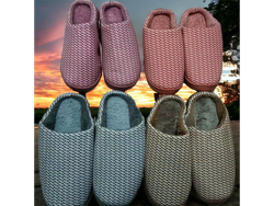 Pantuflas en varios colores talles del 36 al 45 (van talles surtidos) (Código: S-10)