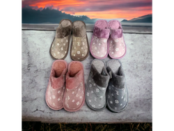 Pantuflas en varios colores talles del 36 al 45 (van talles surtidos) (Código: S-12)