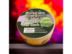 MASA BRILLA EN LA OSCURIDAD (FLUORECENTE) EN POTE   (Código: CYL078)