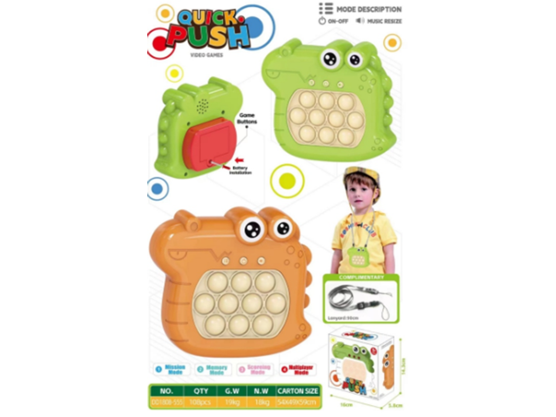 QUICK PUSH COCODRILO   (Código: 256-5)