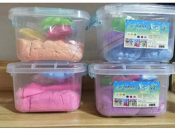 Arena Cinética tacho de 1 Kg (varios colores)   (Código: JS-60)