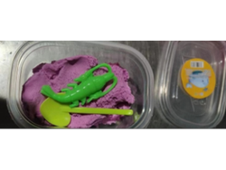 Arena Cinética en tachito (varios colores)   (Código: JS-62)