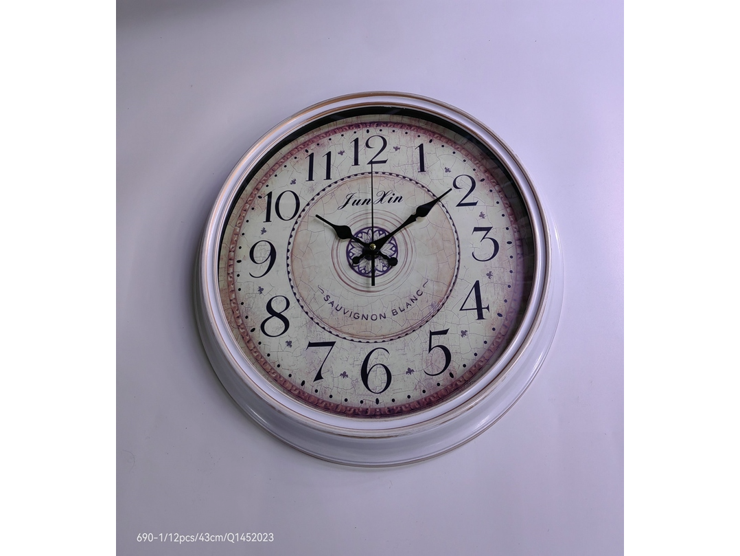 RELOJ DE PARED 43 cm   (Código: ZK690-1)