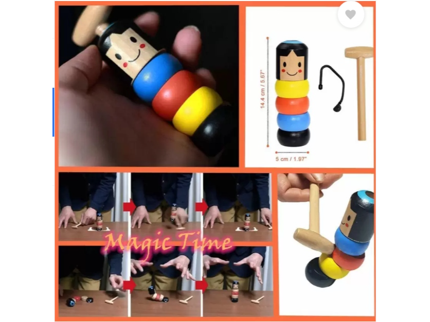 Muñeco truco de magia  (Código: 804D)