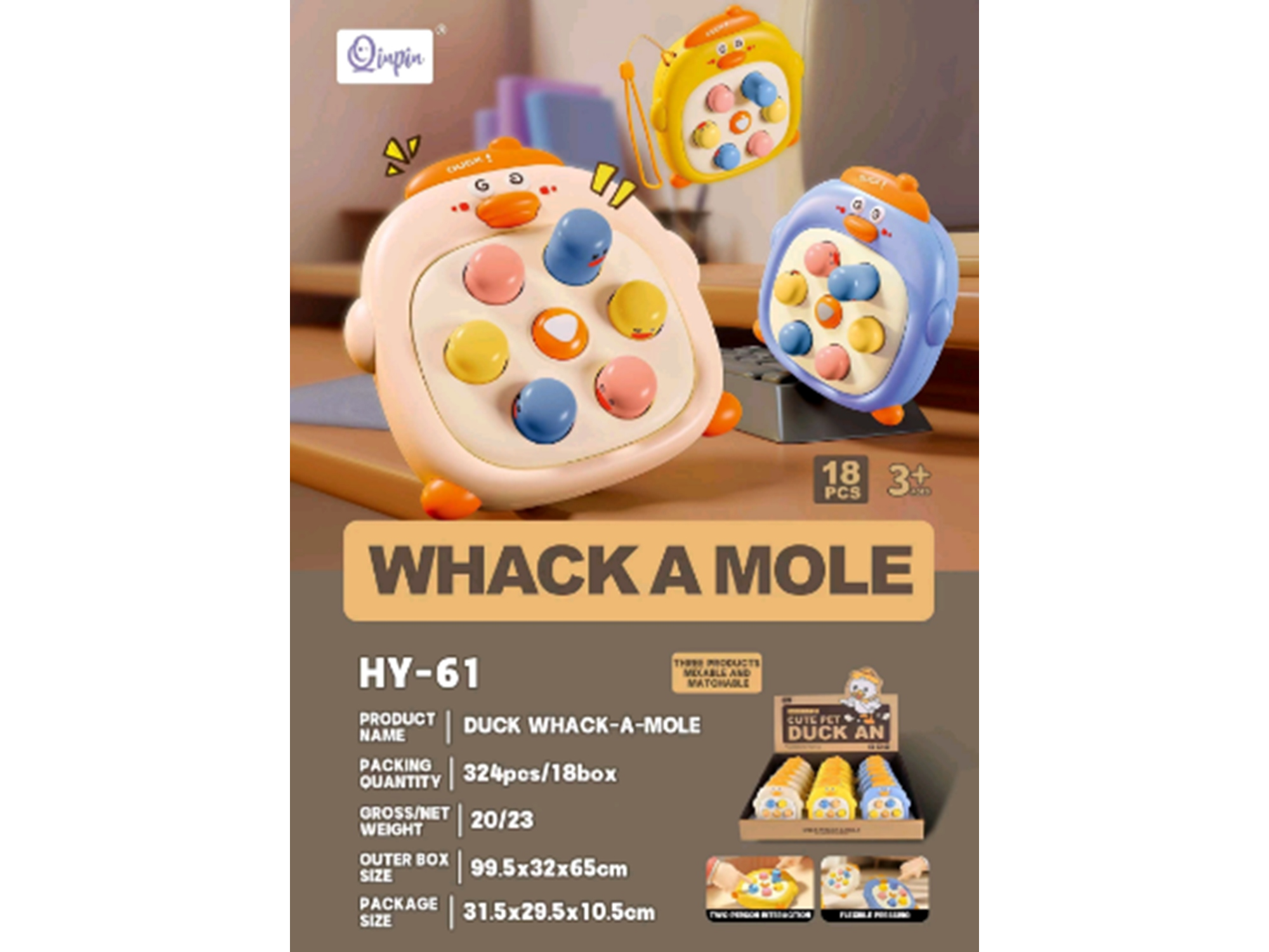 WHACK A MOLE (Código HY-61)