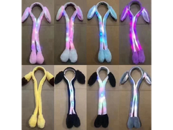 VINCHAS QUE MUEVEN LAS OREJAS CON LUCES DE COLORES SURTIDOS (Código: DH-1)