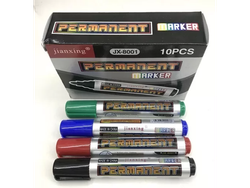 Marcadores Permanentes Negros x 10 (Código: P-3)