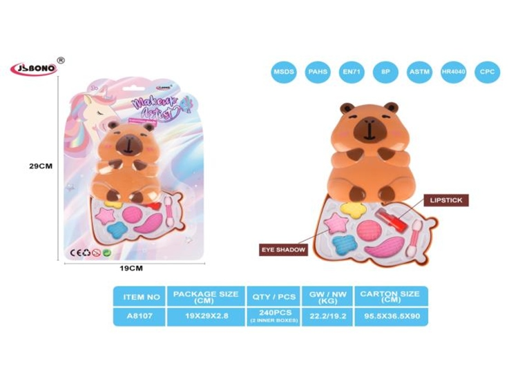 MAQUILLAJES DE CAPYBARAS