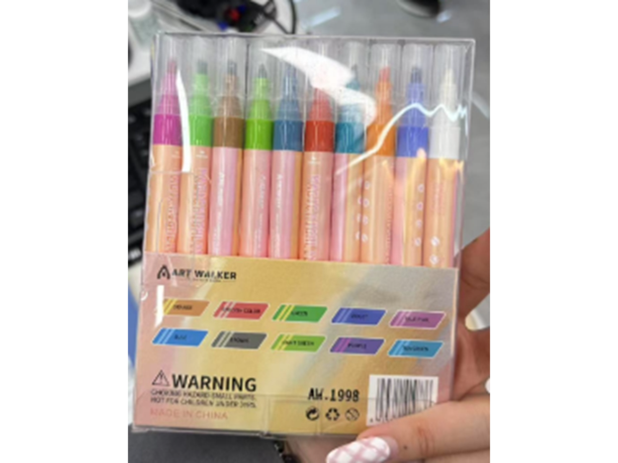 Marcadores Cambian de color x 10 (Cód: DR-1)