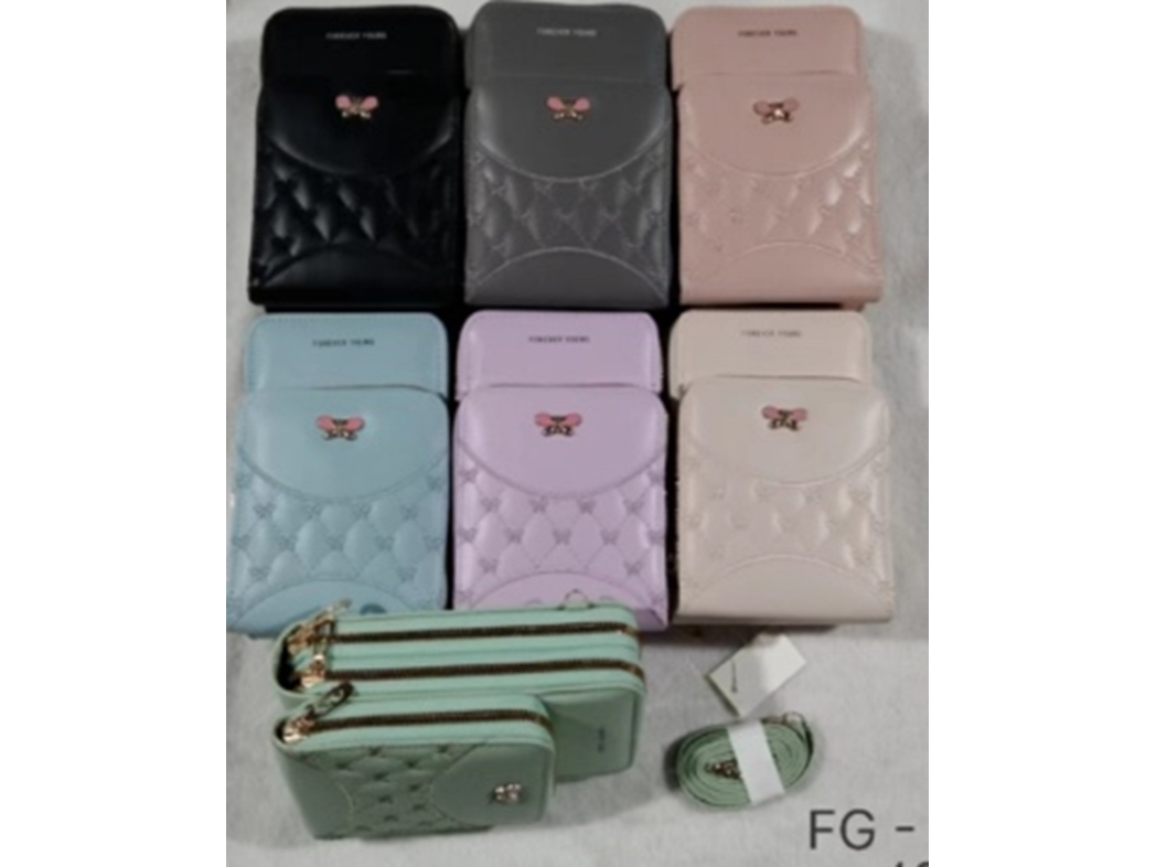 CARTERITA CON VENTANA TRANSPARENTE PARA USAR EL CELULAR (Código: WT-3)