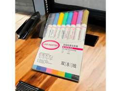 MARCADORES OUTLINER (BORDE BRILLANTE)