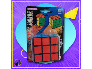 CUBOS MÁGICOS DE 5.50 cm (tamaño Standart) en BLISTER (Código: 316)