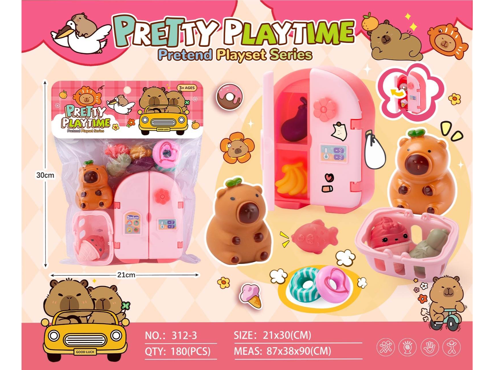 SET DE COCINA DE CAPYBARA