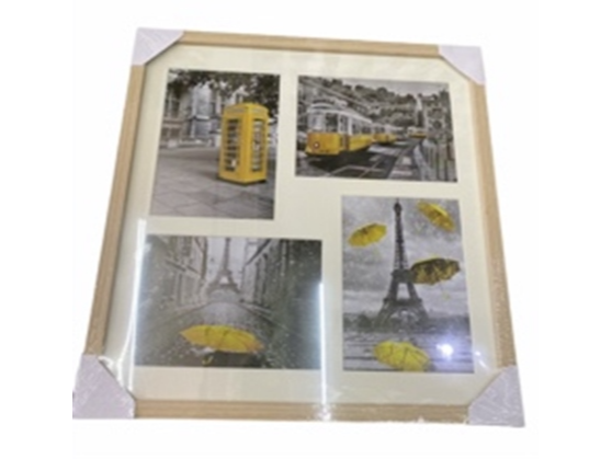 PORTARRETRATOS MÚLTIPLE 4 de 13x18 cm