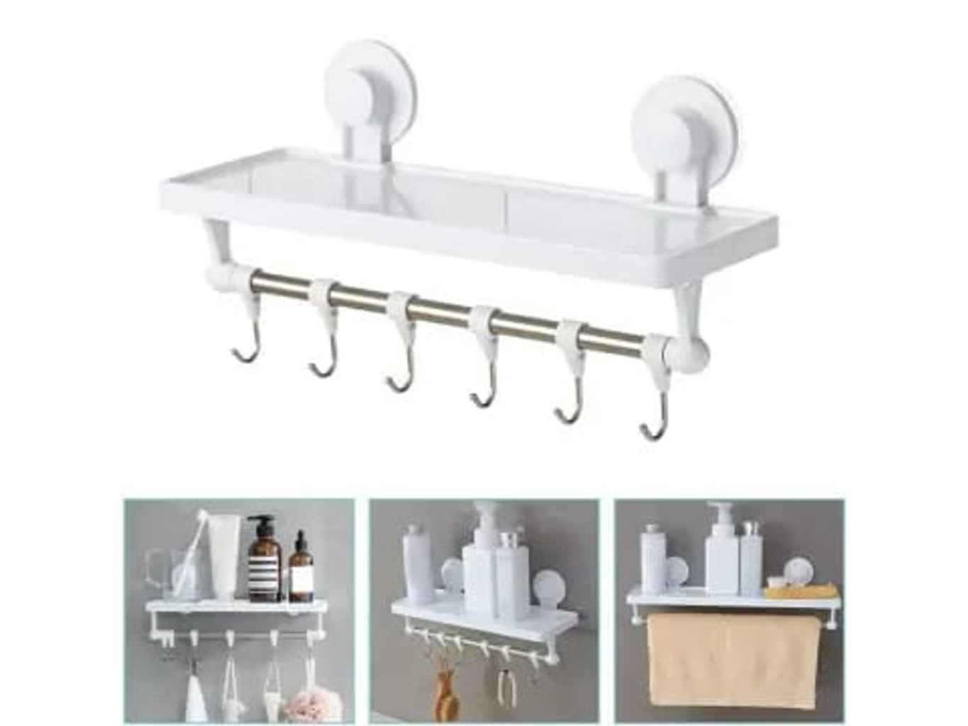 Porta toallas con estante   (Código: DG-8)