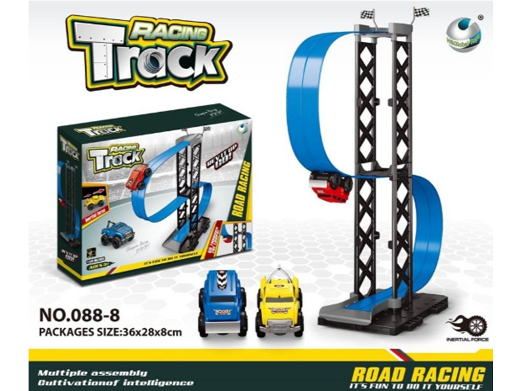 PISTA CON AUTOS ANTIGRAVEDAD MAGNÉTICOS (Código: 088-8)