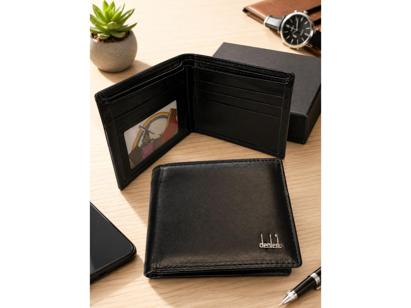 BILLETERA DE HOMBRE CON CAJA INDIVIDUAL   (Código: WT-1)