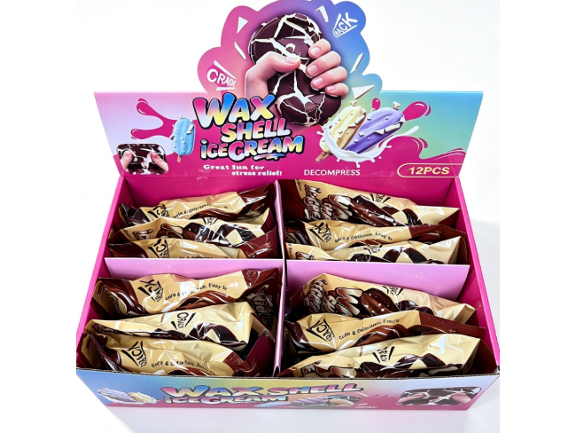 Helado squishy con cubierta CK-520