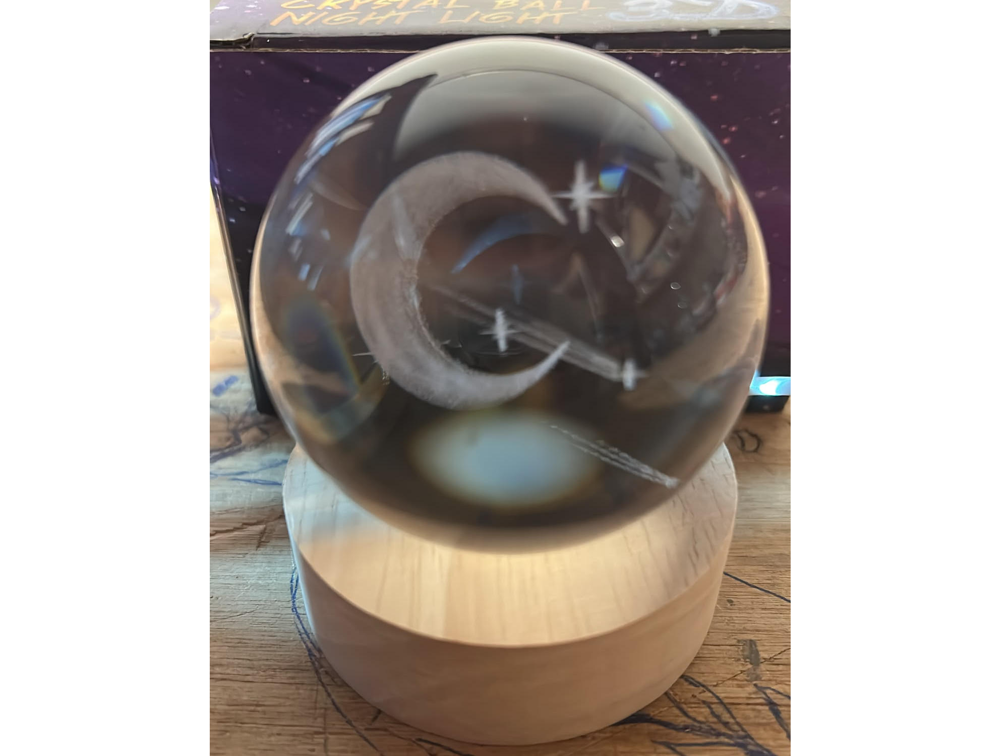Bola de Cristal de 10 cm (Varios Diseños) XBDS-3