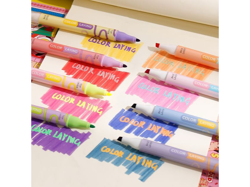 Marcadores Cambian de color x 10 (Cód: DR-1)