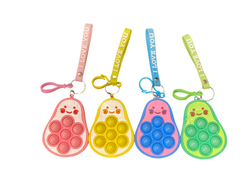 LLAVEROS PALTA POP IT CON SOGA (Código: KT-29)
