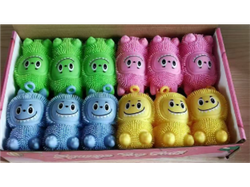 Squishie de goma de Labubu