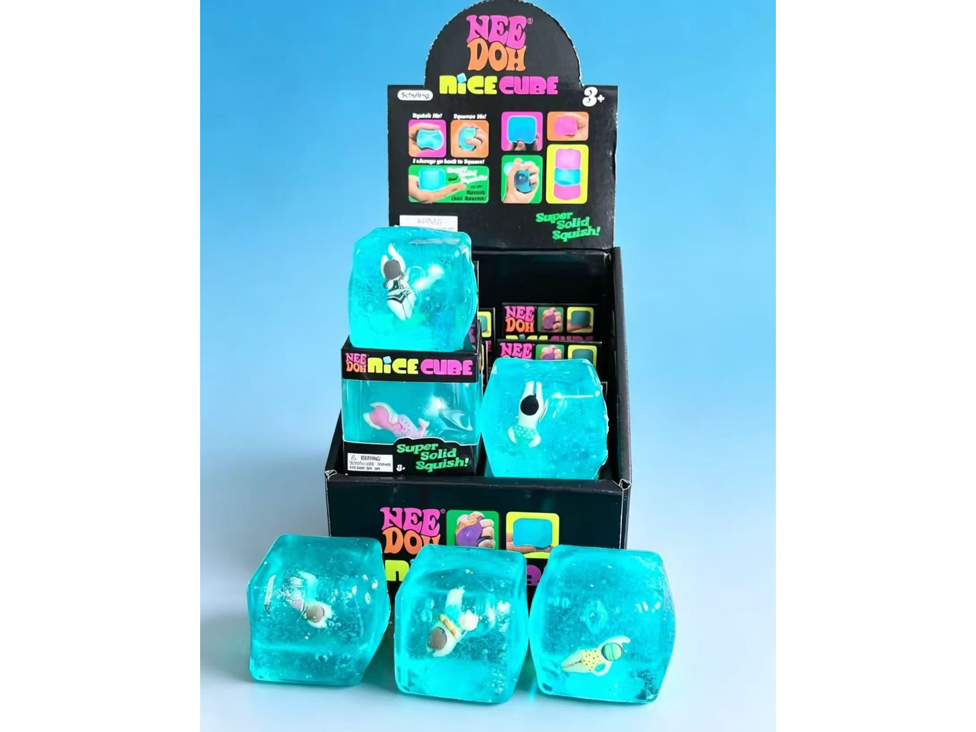 Cubo squishy con figuras marinas CK-343