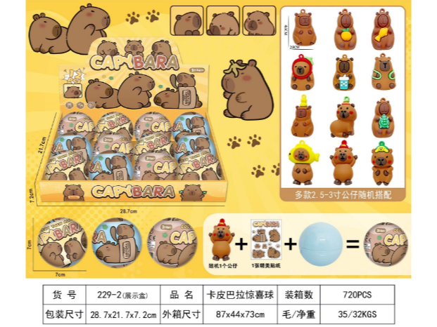 CAPYBARAS COLECIONABLES (BLIND BOX)