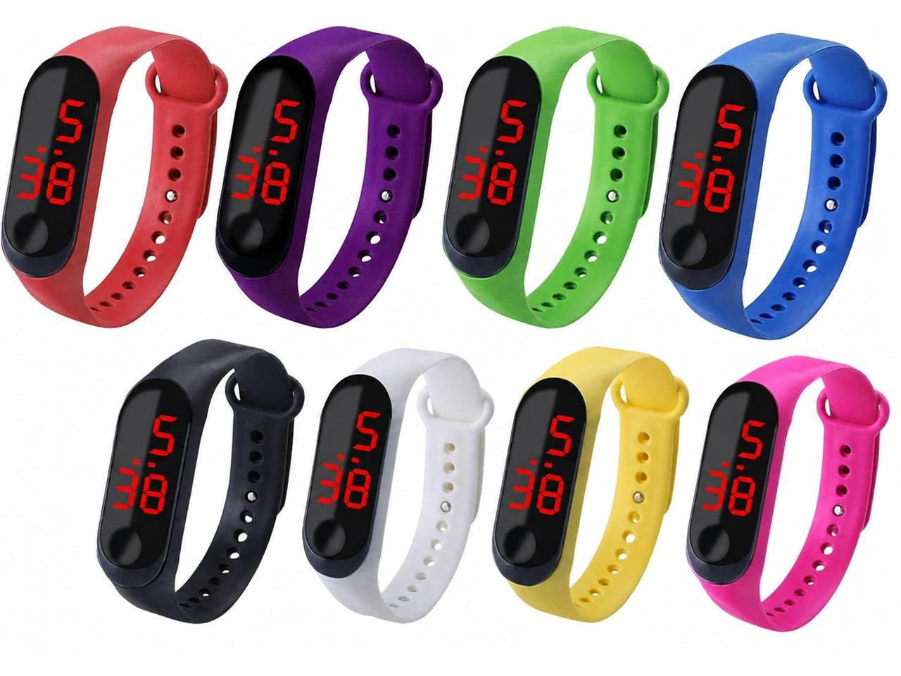 RELOJ PULSERA DIGITAL DE COLORES   (Código: DWT-52)