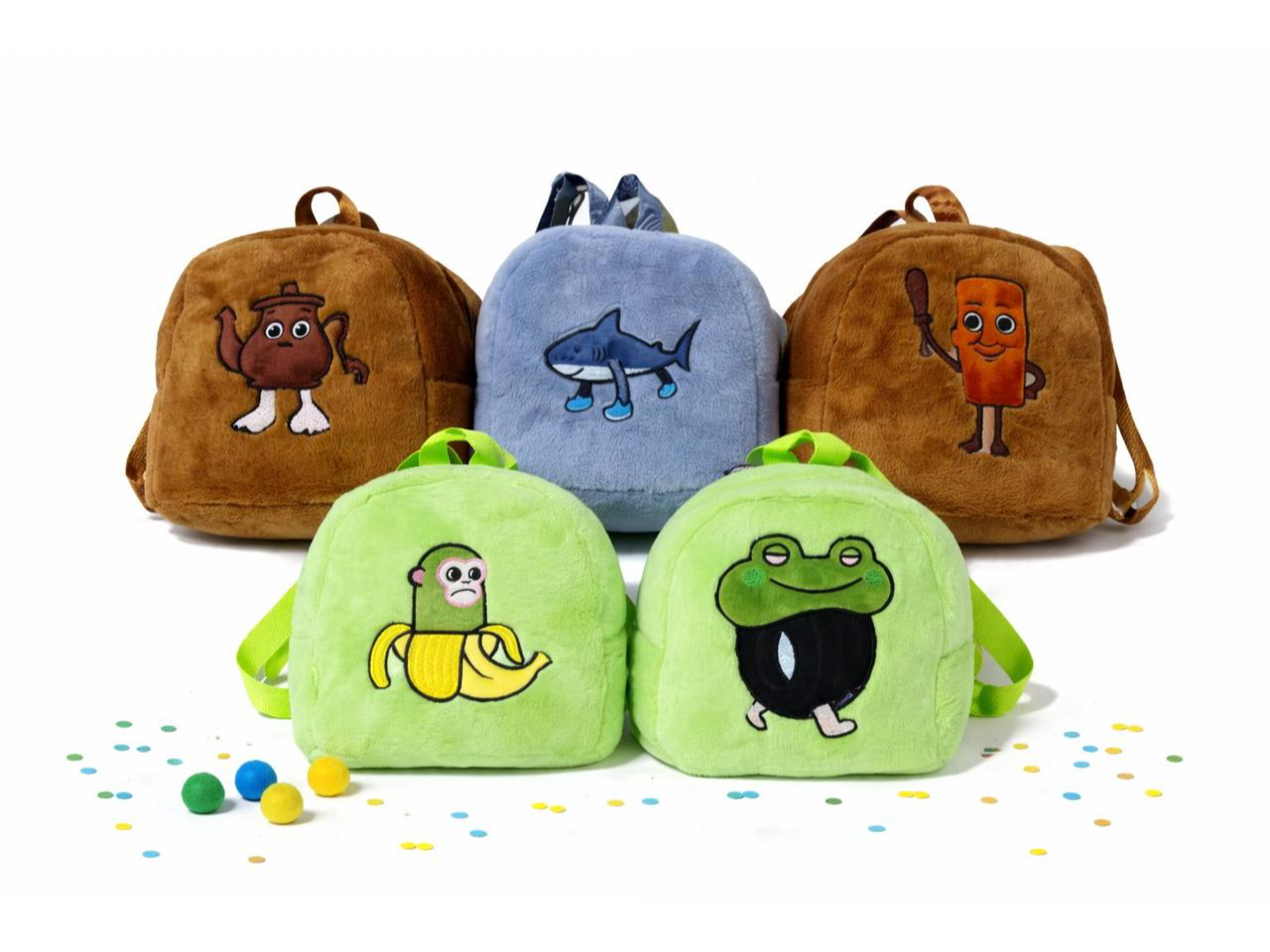 Mochila de peluche de Tralaleros