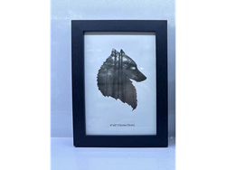 DR6023-HB-A4B negros PORTARRETRATOS COLORES SURTIDOS TAMAÑO A4 (20x30 cm)