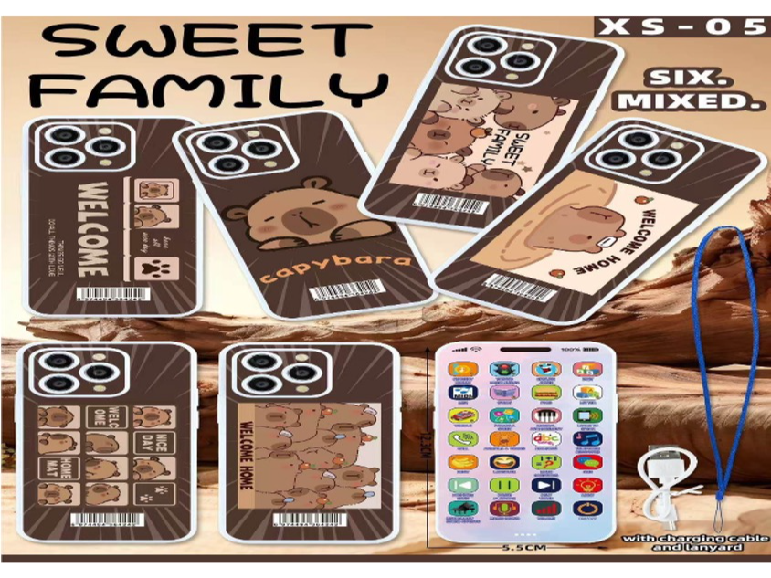 Celular de Capybara Recargable por USB