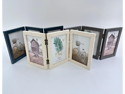 Portarretratos TRIPLE Tamaño 10x15 cm
