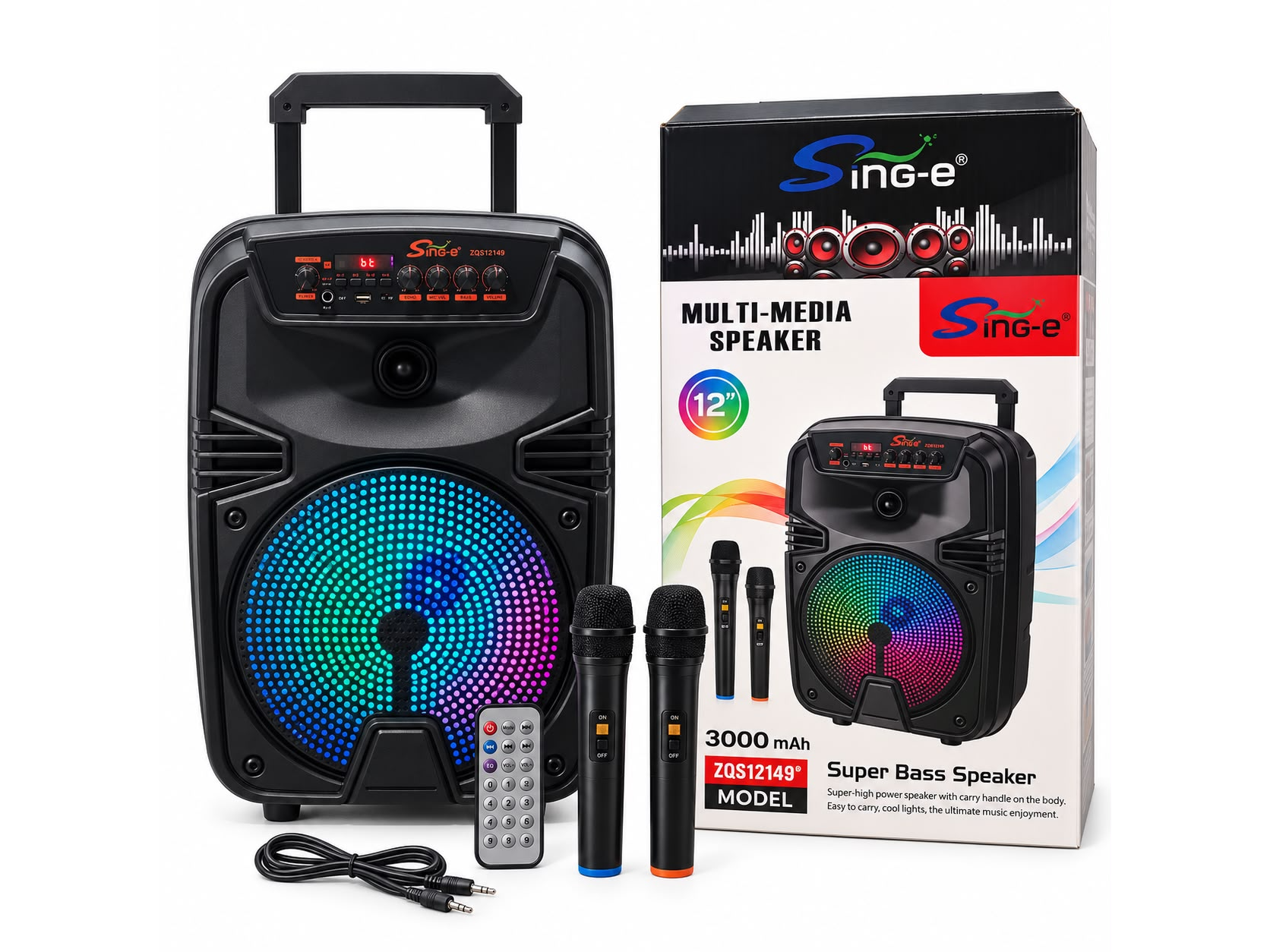 PARLANTE INALAMBRICO BLUETOOTH ZQS12149