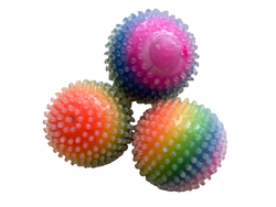 BOLA CON PINCHOS TRANSPARENTES DE GOMA (Código: 561-13)