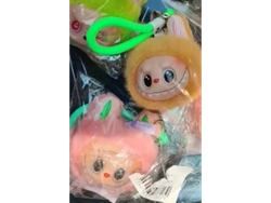 Cabeza Labubu con música, luz y agarradera
