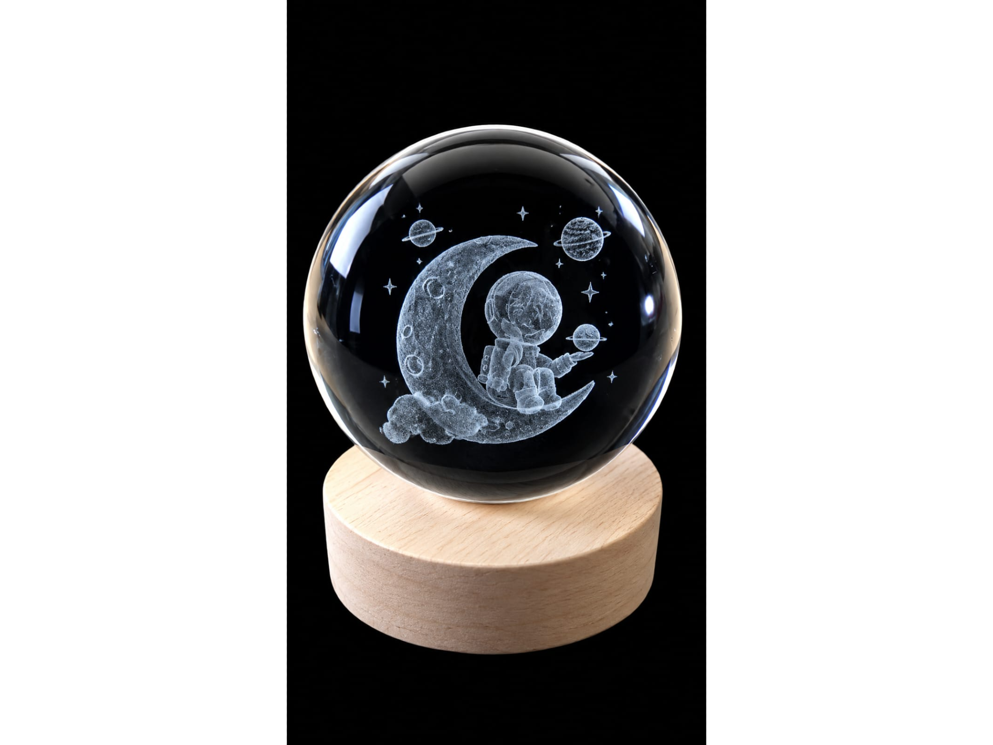 Bola de Cristal de 9 cm (Varios Diseños) XBDS-4