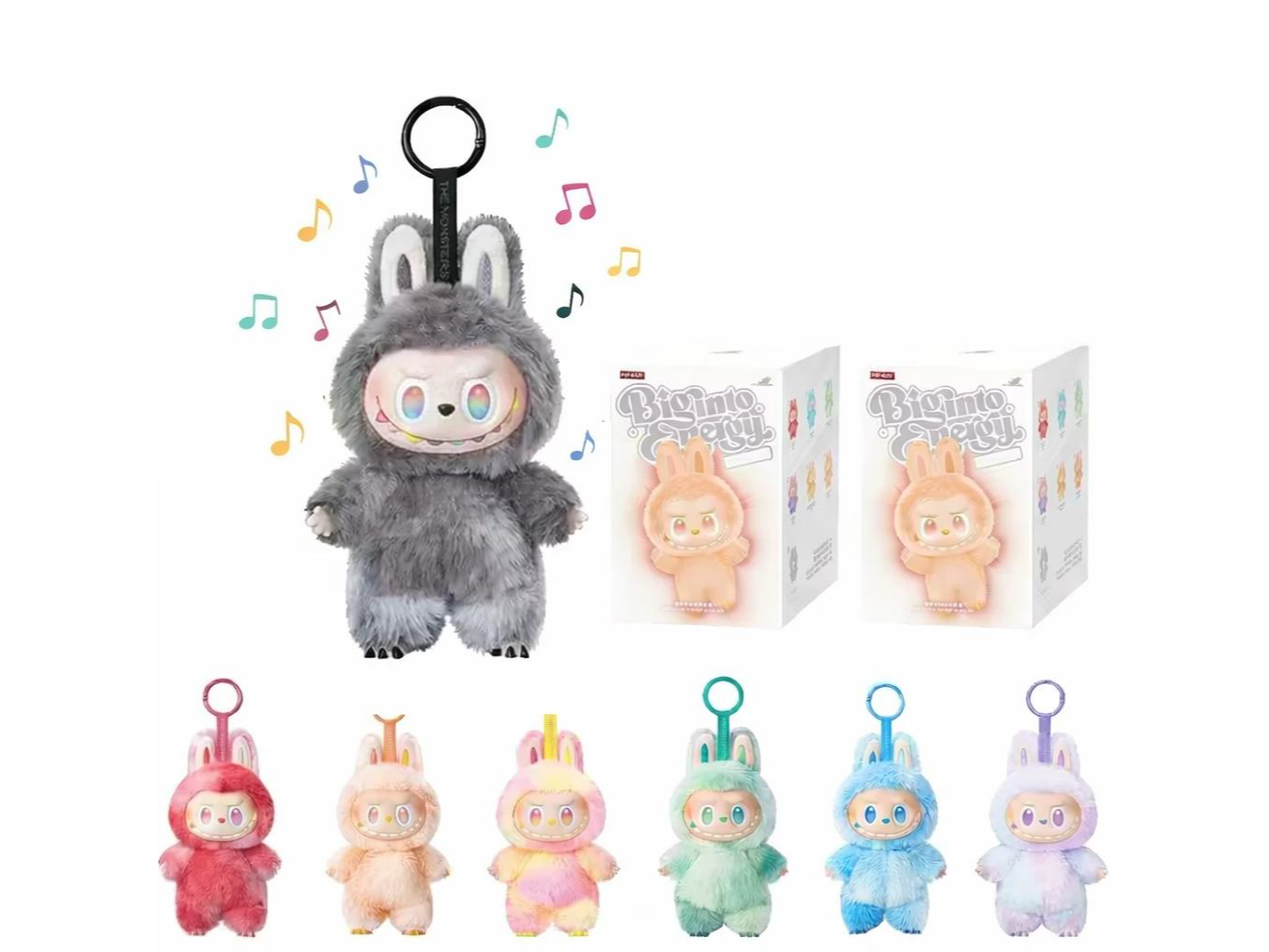 LABUBUS "BIGINTO ENERGY"  CON LUZ Y MÚSICA