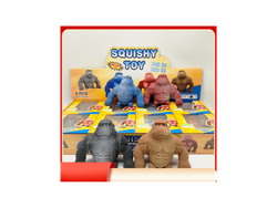 GORILA DEFORMABLE CON CAJA INDIVIDUAL DE 420 grs (CON ARENA DENTRO)