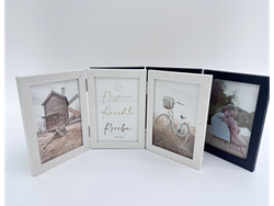 Portarretratos TRIPLE Tamaño 10x15 cm