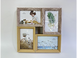 PORTARRETRATOS CUÁDRUPLES