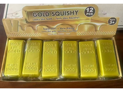 Lingote dorado squishy CK-539
