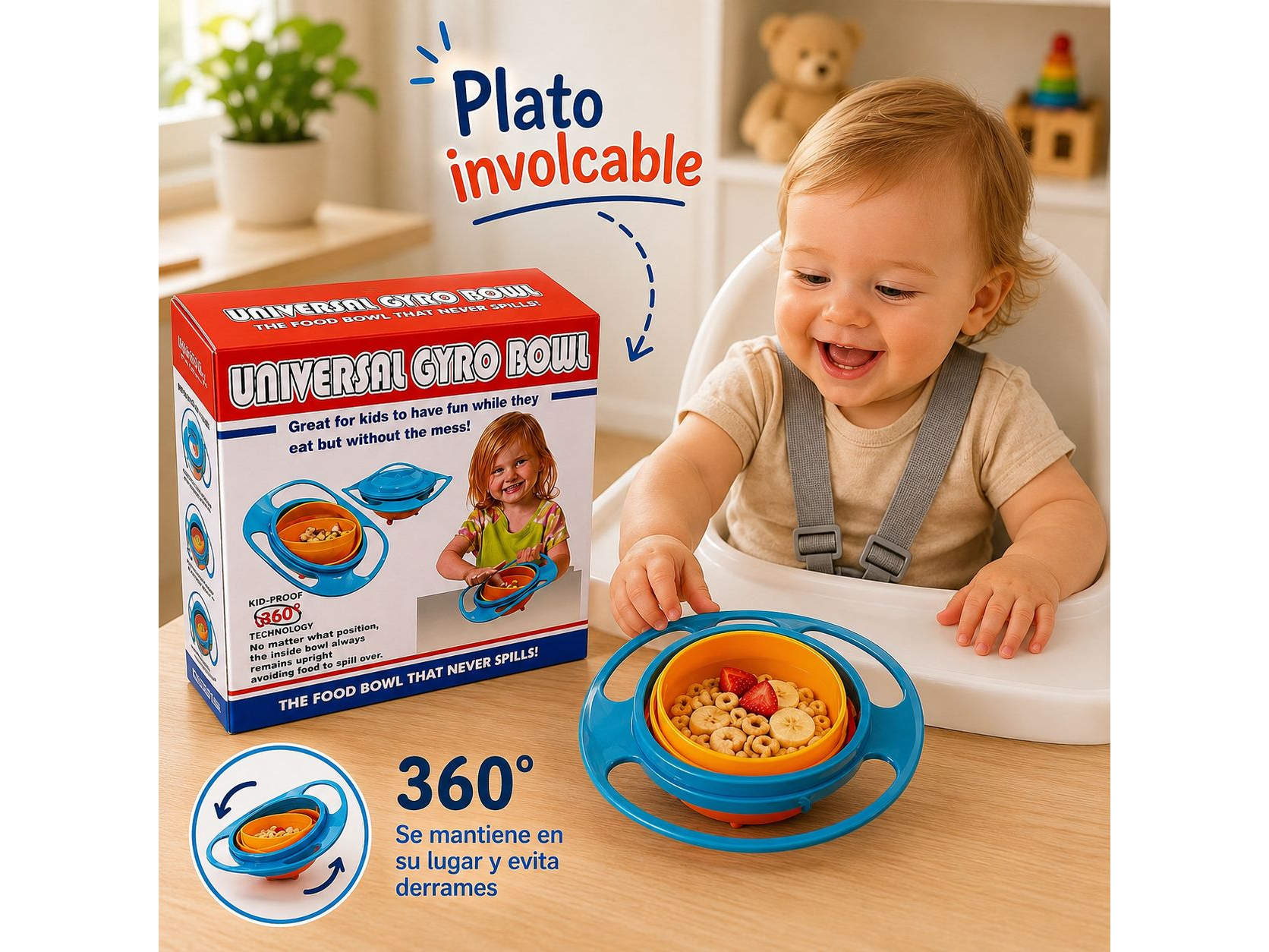 PLATITOS "INVOLCABLES" PARA BEBES (Código YB8090) (Copia)