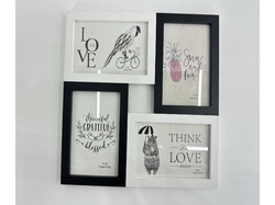 DR6023-4P-5x7 PORTARRETRATOS CUÁDRUPLES