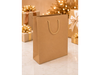Packs de 12 bolsas tamaño 31x42 cm de papel craft lisas