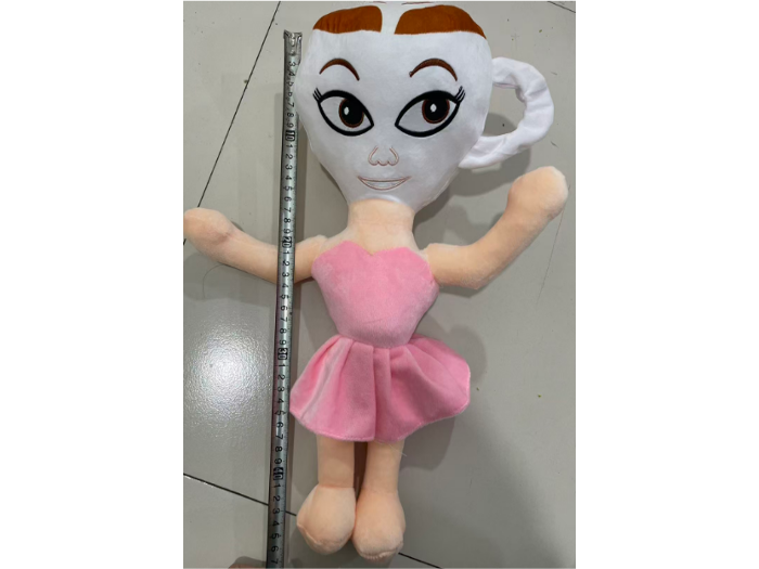 PELUCHE DE CAPUCHINA BALERINNA  GIGANTE 45 cm