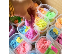 Arena Cinética en tachito (varios colores) (Código: JS-63)