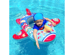 AVIÓN CON VOLANTE Y BOCINA DE 90 CM